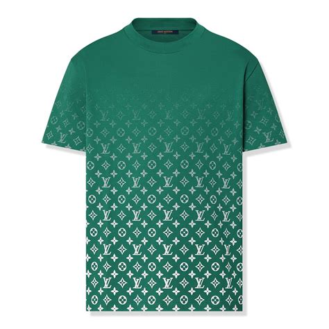 louis vuitton monogram t shirt green